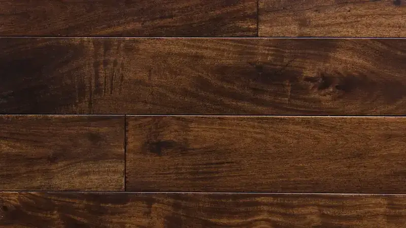 Artisan Hardwood Palazzo Acacia Caramel Macchiato Engineered Hardwood, installed in a room
