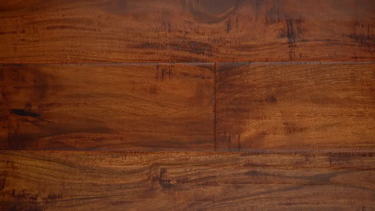 Artisan Hardwood Timberline Acacia Carnelian Engineered Hardwood, installed in a room