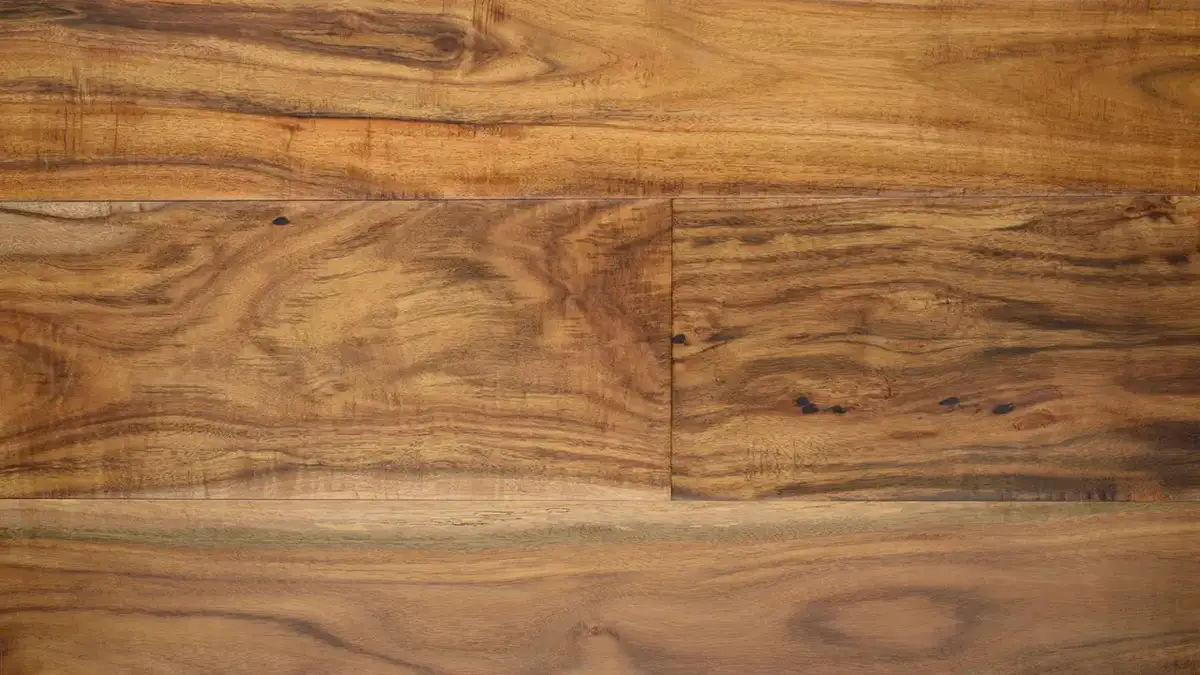 Artisan Hardwood Timberline Acacia Natural Engineered Hardwood, installed in a room