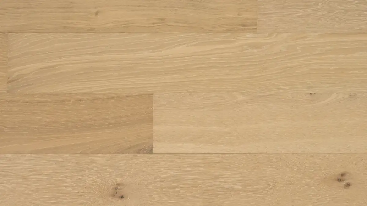 Artisan Hardwood Canyon Estate Oak Blanco Engineered Hardwood, installed in a room