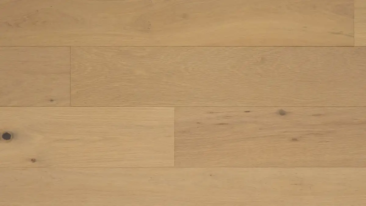 Artisan Hardwood Canyon Estate Oak Rubio Engineered Hardwood, installed in a room