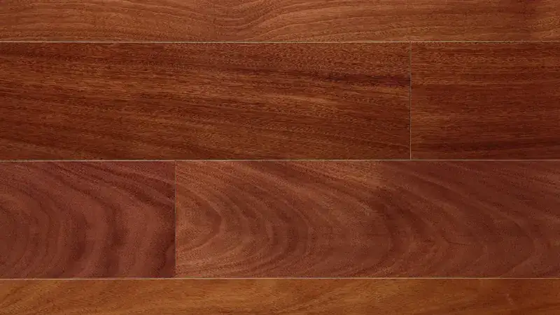 Artisan Hardwood Palazzo Santos Mahogany Hardwood Engineered Hardwood, installed in a room