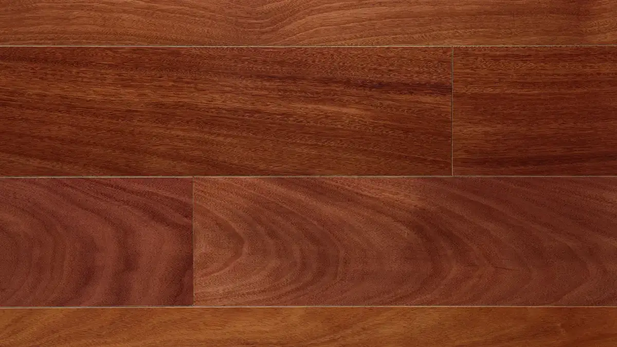 Artisan Hardwood Palazzo Santos Mahogany Hardwood Engineered Hardwood, installed in a room