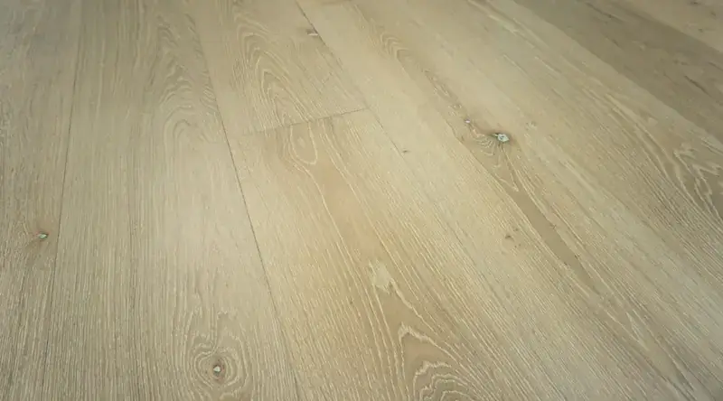 Bergamo Floors Oak Alfano Bene European Oak Engineered Hardwood, installed in a room