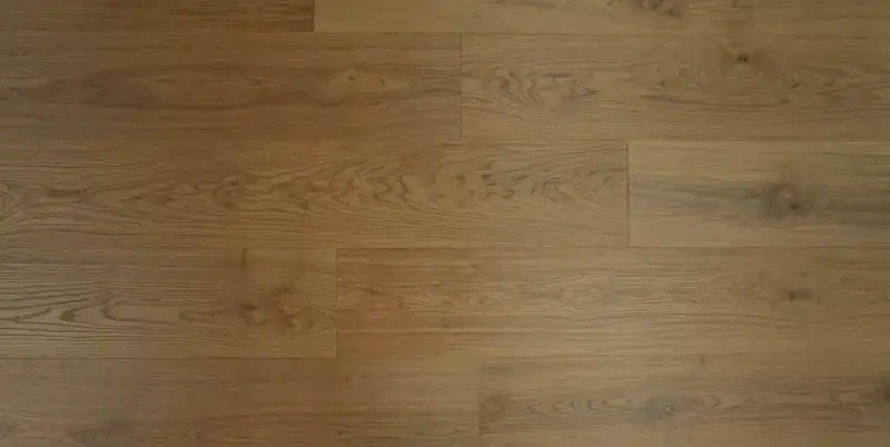 Bergamo Floors Oak Malvesia Bene European Oak Engineered Hardwood, installed in a room