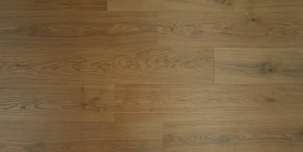 Bergamo Floors Oak Malvesia Bene European Oak Engineered Hardwood, installed in a room