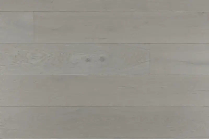 Bergamo Floors Oak 7-1/2″ Plank Oak Usini European Oak Engineered Hardwood, installed in a room