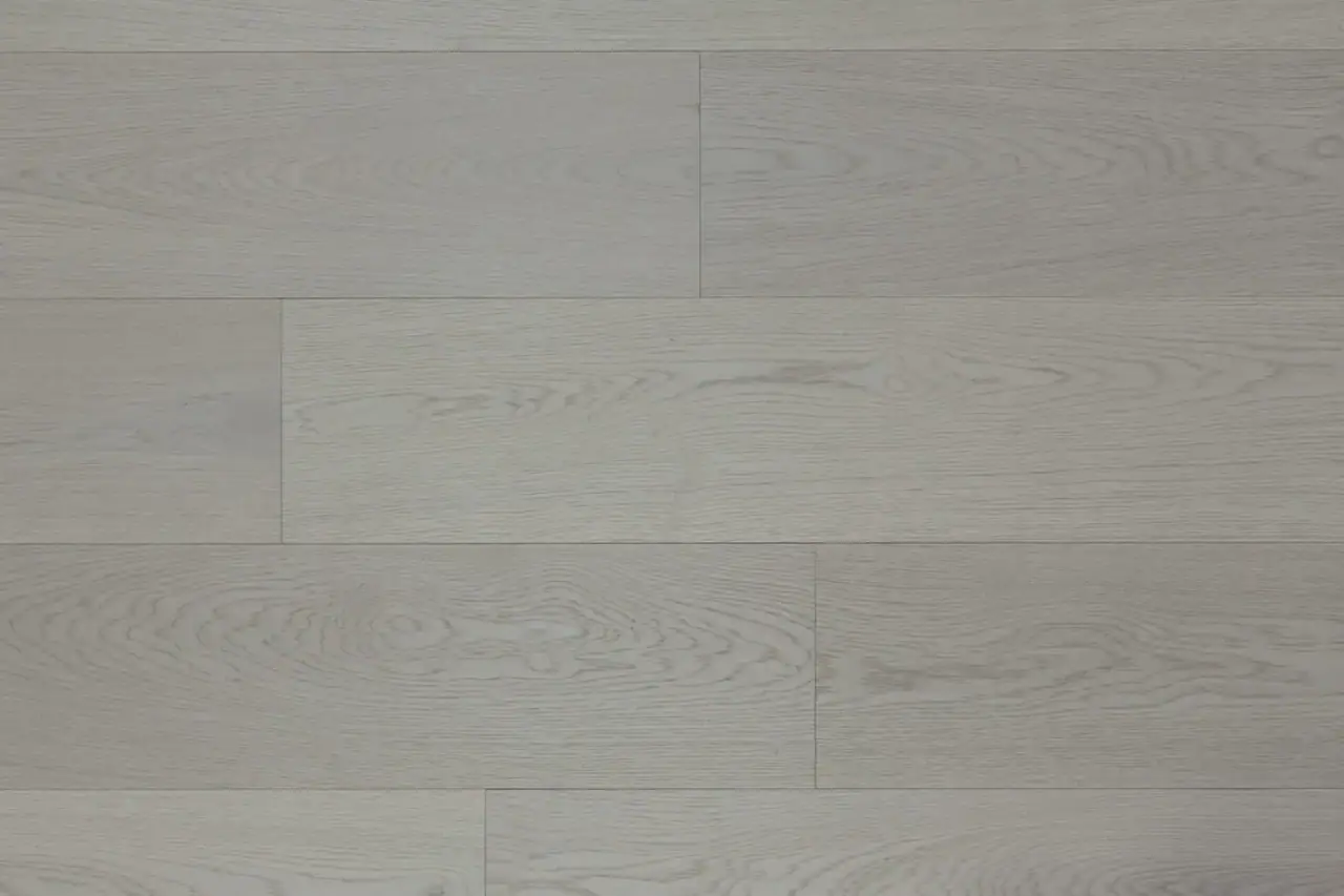 Bergamo Floors Oak Usini Premio European Oak Engineered Hardwood, installed in a room