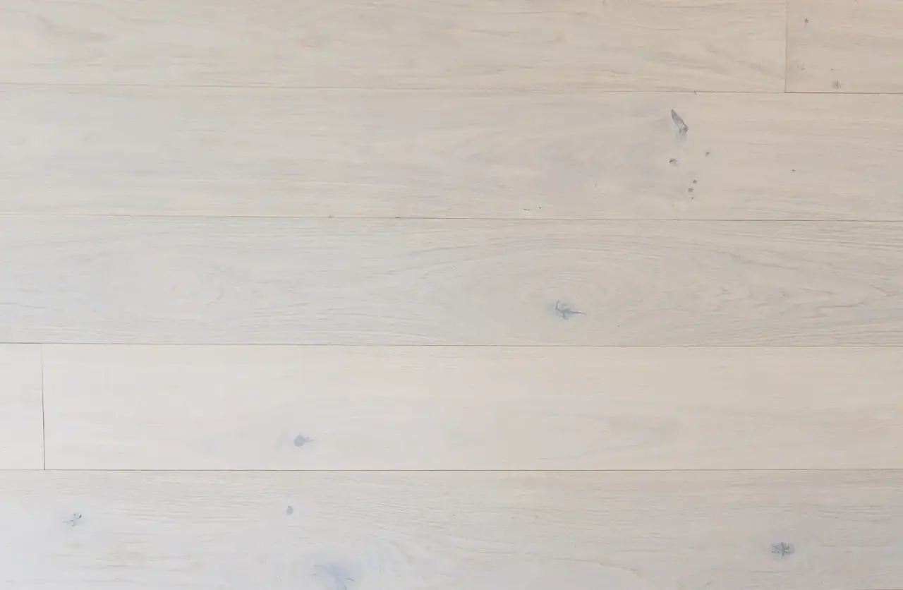 Bergamo Floors Oak Pisa Bene European White Oak Engineered Hardwood, installed in a room