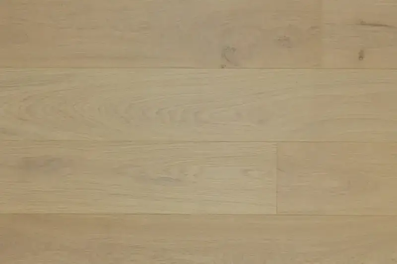 Bergamo Floors Oak Turin Bene European White Oak Engineered Hardwood, installed in a room