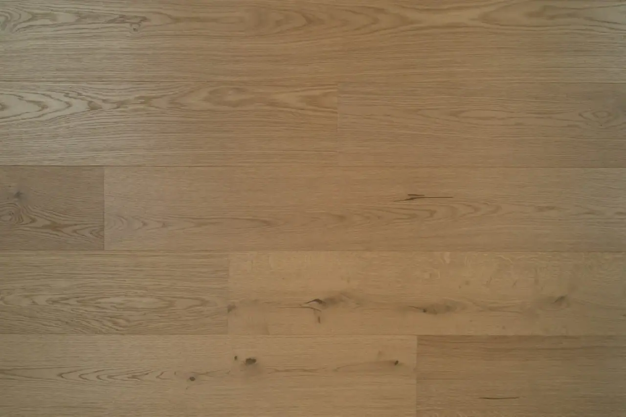 Bergamo Floors Oak Valpoli Bene European White Oak Engineered Hardwood, installed in a room