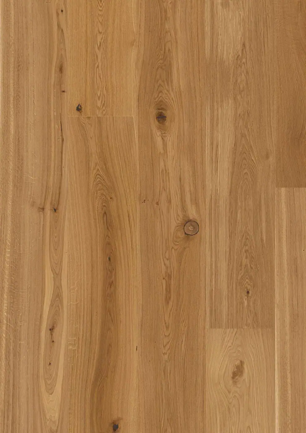 BOEN Chaletino Oak Transparent European Oak Engineered Hardwood, installed in a room