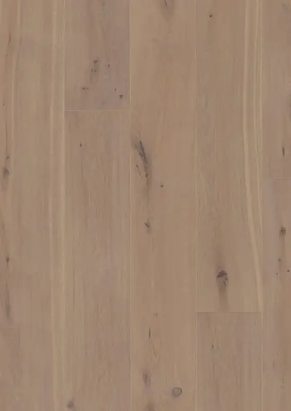 BOEN Chaletino Oak Sand European Oak Engineered Hardwood, installed in a room