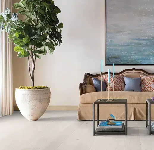 California Classics Mediterranean Malta French Oak Engineered Hardwood, installed in a room