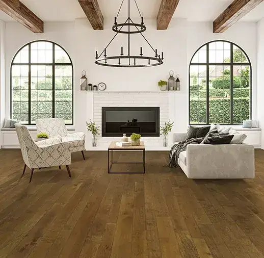 California Classics Timeless Classics BigSur Maple Engineered Hardwood, installed in a room
