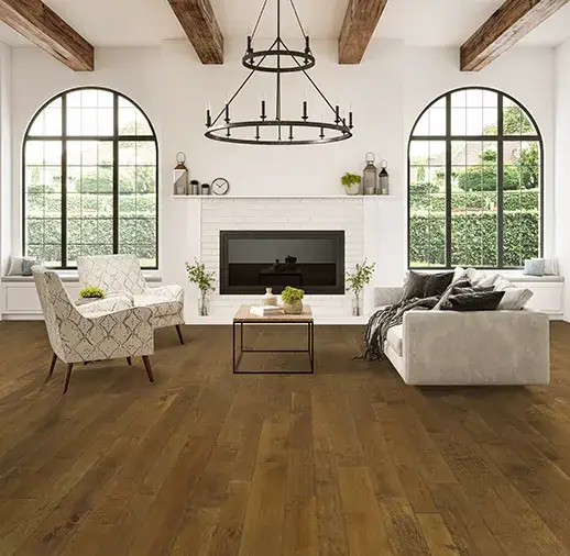 California Classics Timeless Classics BigSur Maple Engineered Hardwood, installed in a room