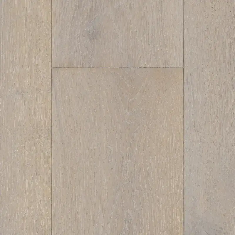 The Colonial Collection 9″ Plank Burlington European Oak Engineered Hardwood, installed in a room
