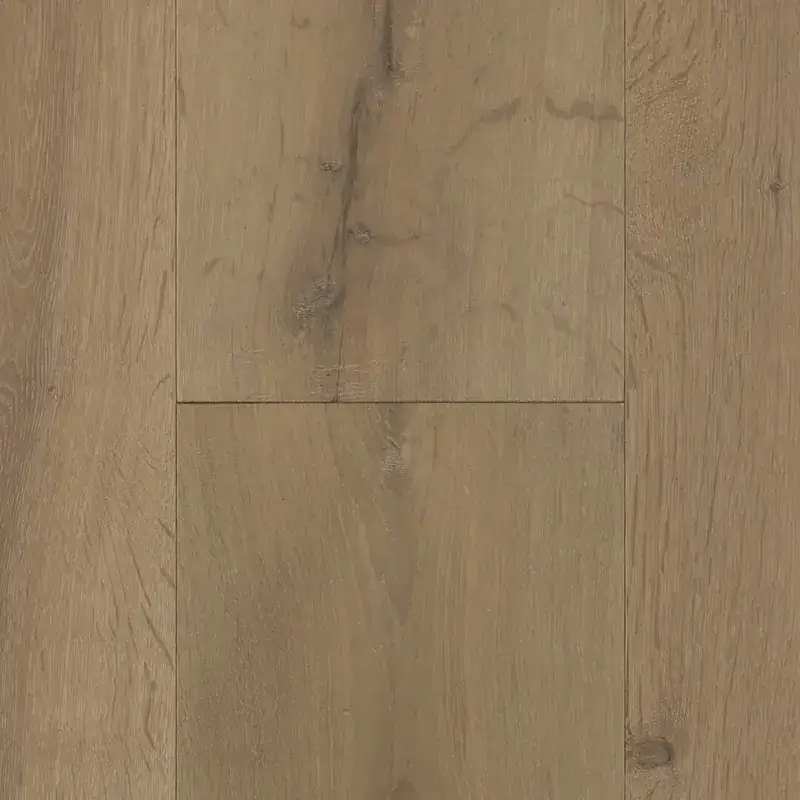 The Colonial Collection 9″ Plank Jamestown European Oak Engineered Hardwood, installed in a room