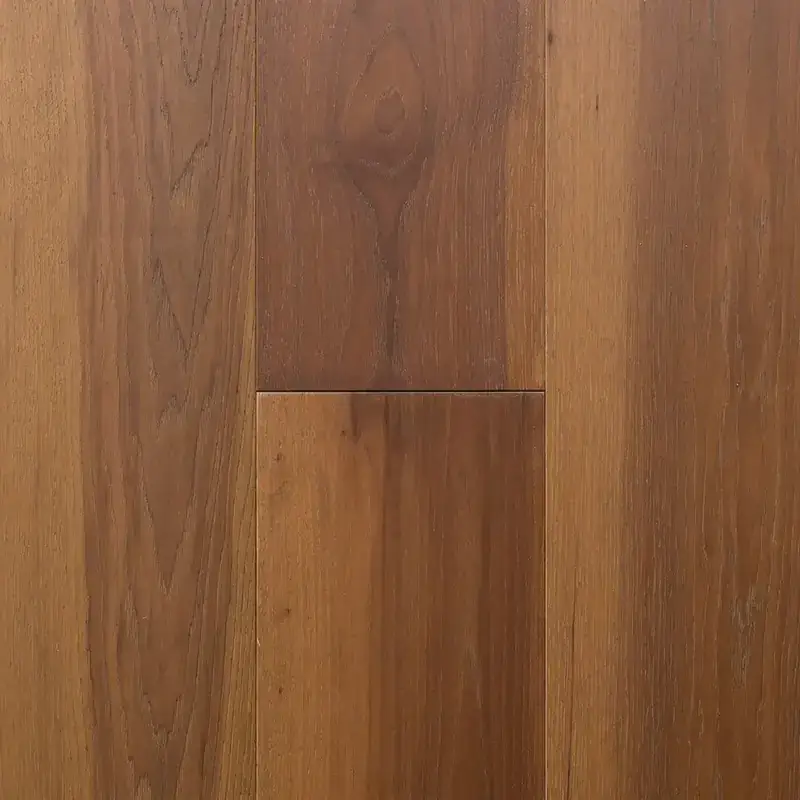 The Colonial Collection 7-1/2″ Plank Plymouth American Hickory Engineered Hardwood, installed in a room