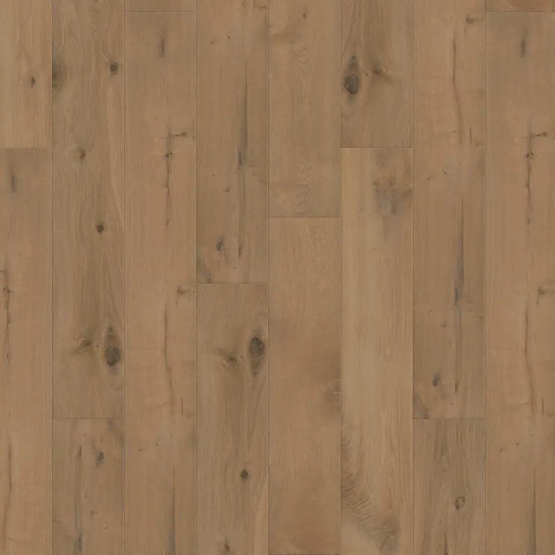DuChateau Beaujou Toru European White Oak Engineered Hardwood, installed in a room