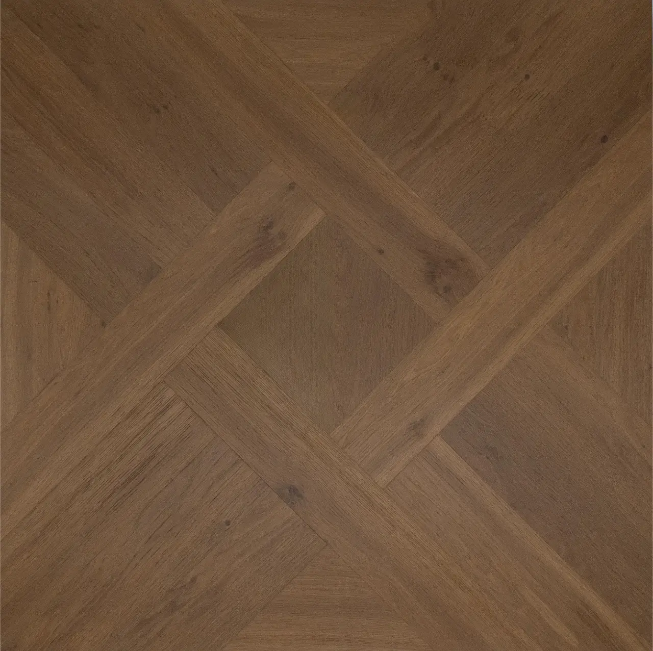 DuChateau Bespoke Parquet Panel Chaumont Hardwood Engineered Hardwood, installed in a room