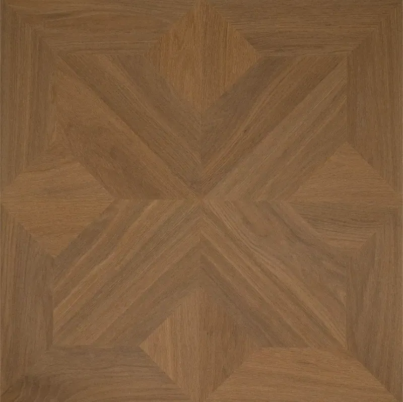 DuChateau Bespoke Parquet Panel Cheverny Hardwood Engineered Hardwood, installed in a room