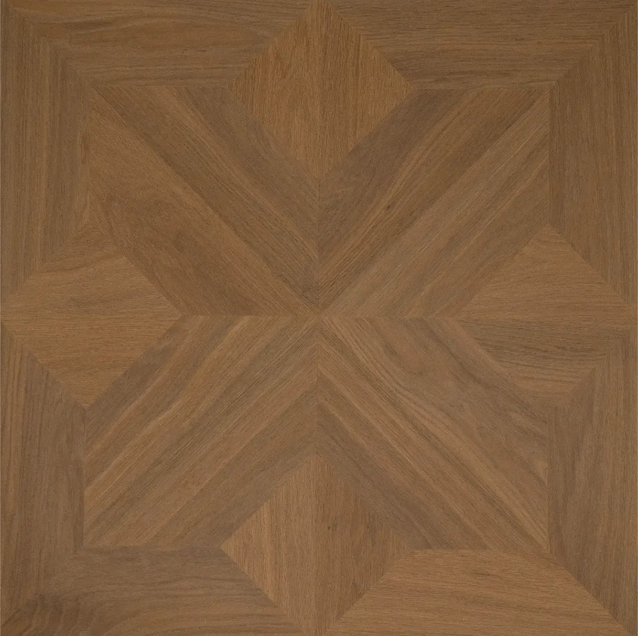 DuChateau Bespoke Parquet Panel Cheverny Hardwood Engineered Hardwood, installed in a room