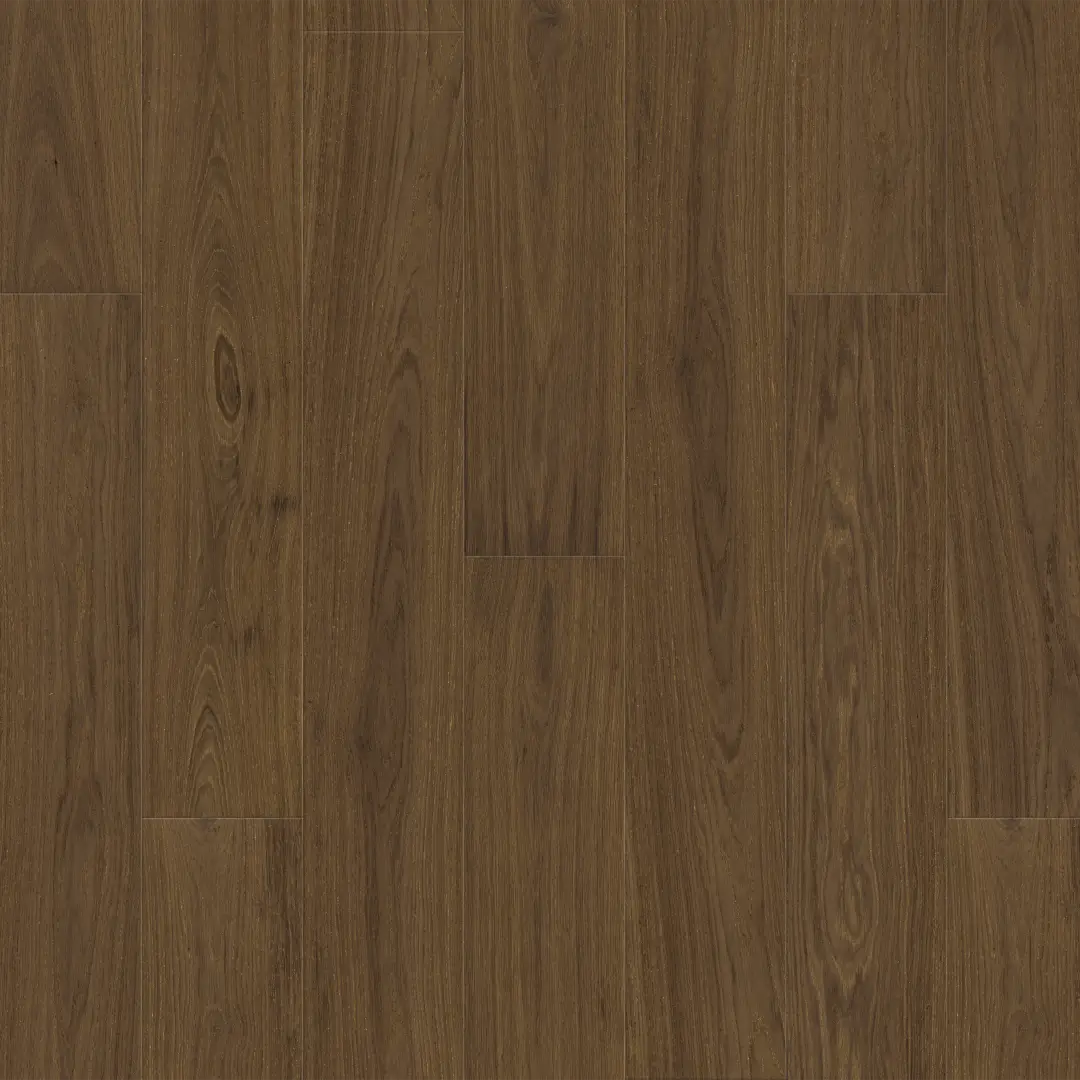 DuChateau Boiselle Brune European White Oak Engineered Hardwood, installed in a room