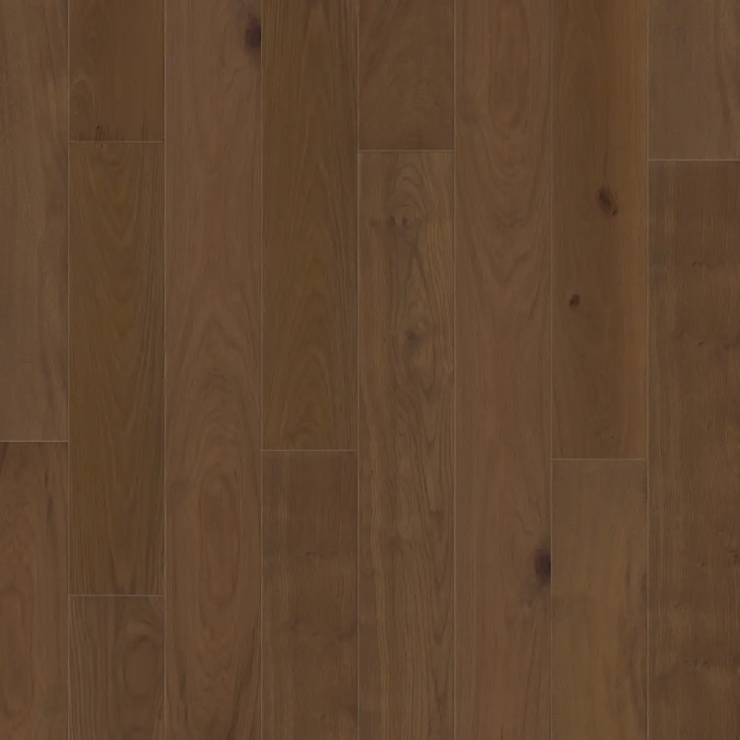 DuChateau Botteva Ambra European White Oak Engineered Hardwood, installed in a room