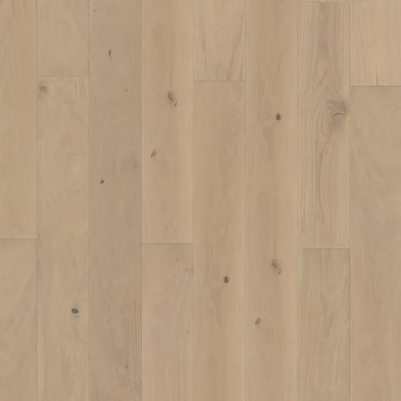 DuChateau Botteva Aspra European White Oak Engineered Hardwood, installed in a room