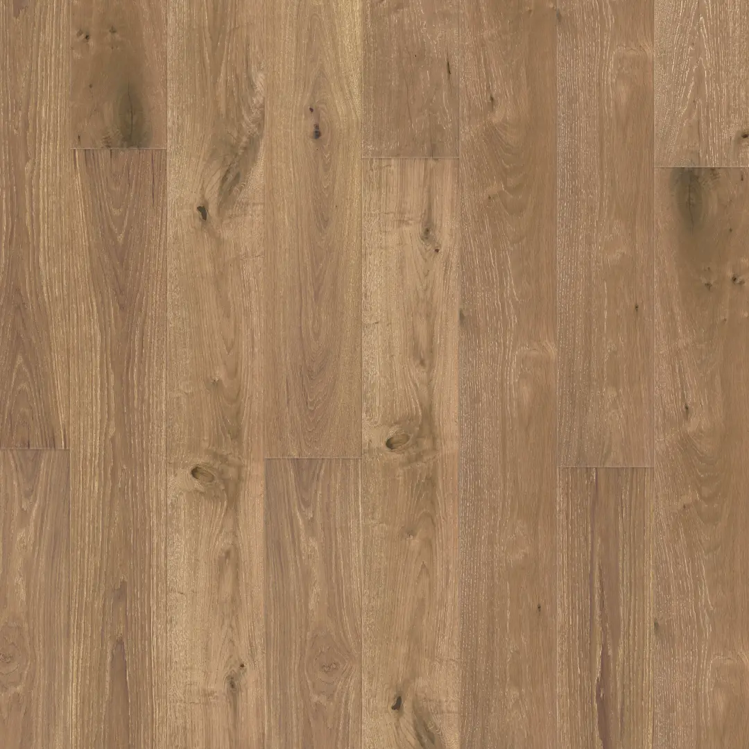 DuChateau Botteva Lucra European White Oak Engineered Hardwood, installed in a room