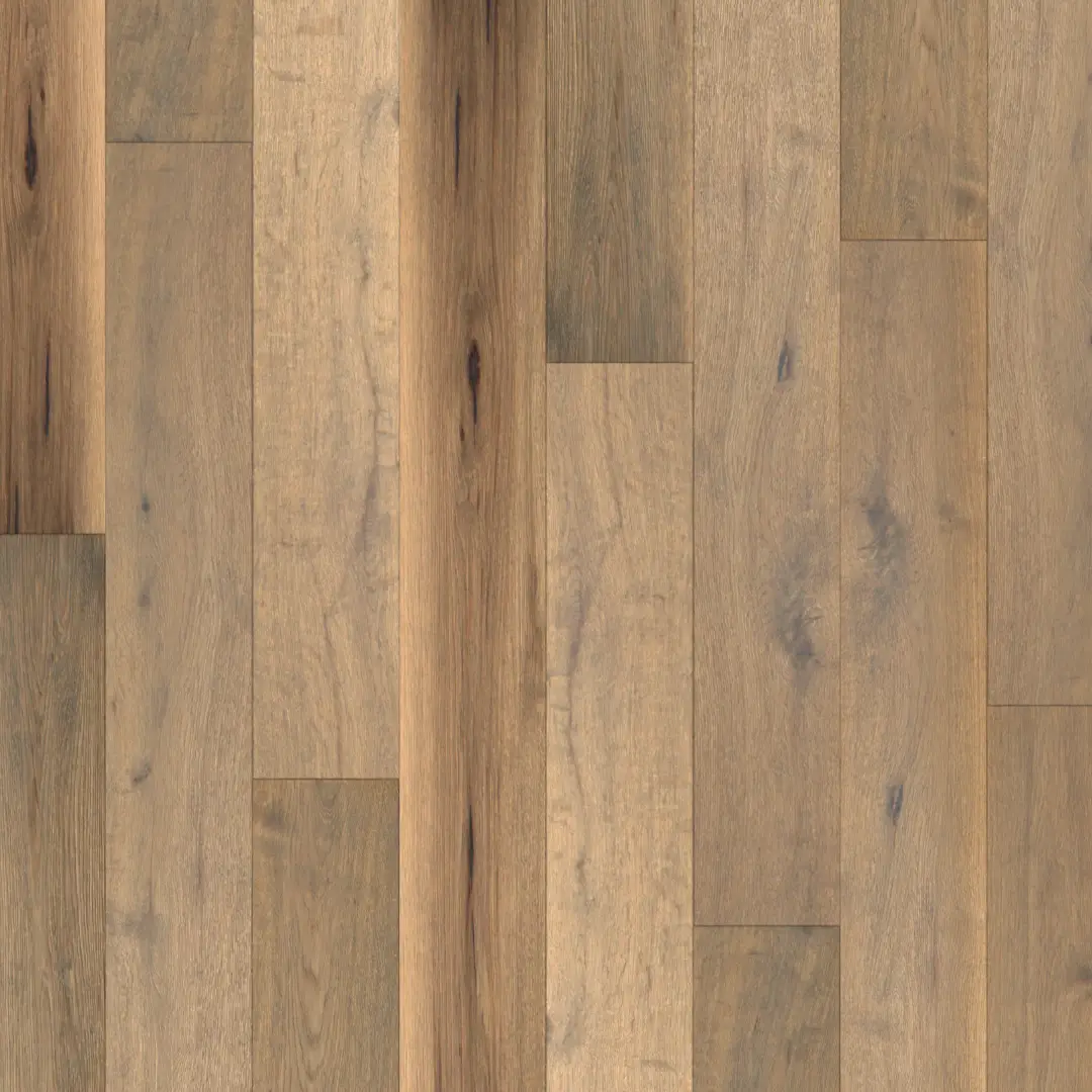 DuChateau Chateau Bravone European Oak Engineered Hardwood, installed in a room