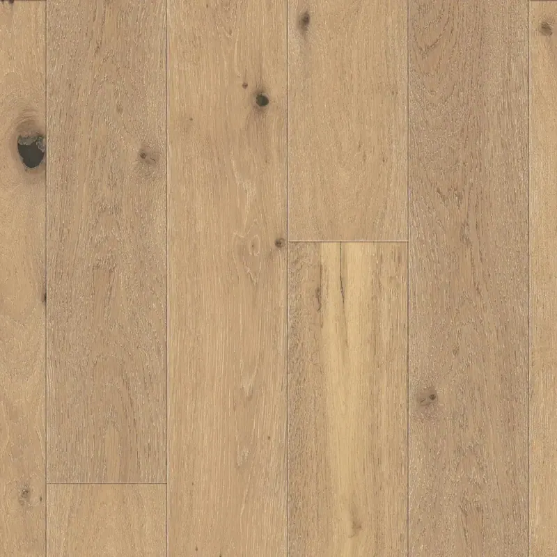 DuChateau Riverstone Danube European Oak Engineered Hardwood, installed in a room