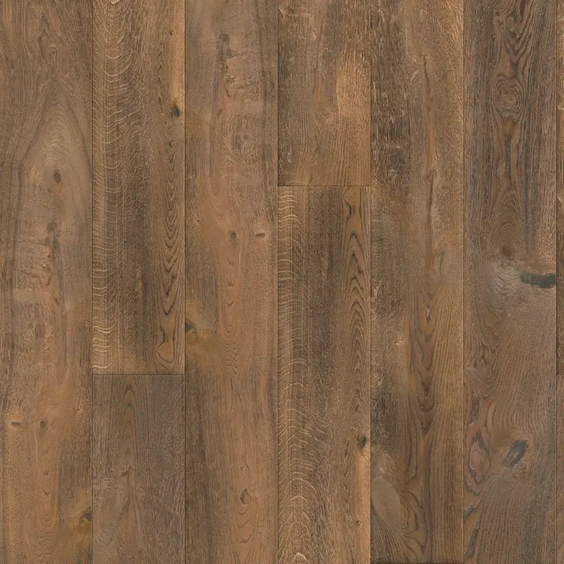 DuChateau Atelier Golden Hour European Oak Engineered Hardwood, installed in a room