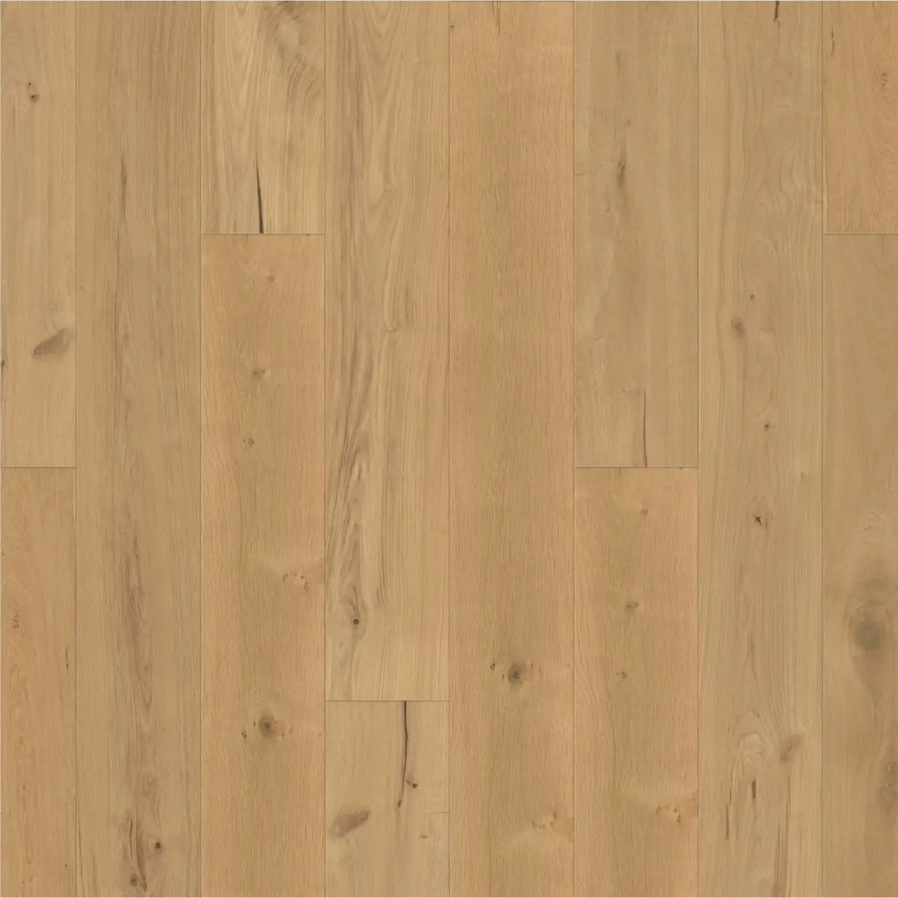 DuChateau Inferno Aira European white oak Engineered Hardwood, installed in a room