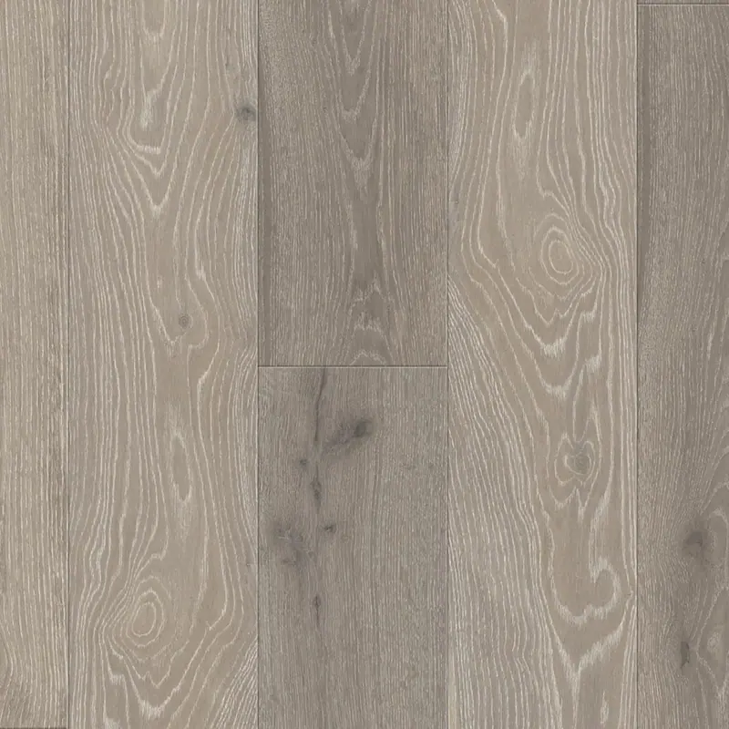 DuChateau Martyn Lawrence Bullard Napoleon III European White Oak Engineered Hardwood, installed in a room