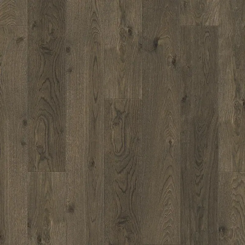 DuChateau Martyn Lawrence Bullard Palladian European white oak Engineered Hardwood, installed in a room