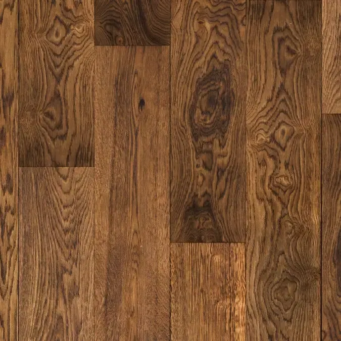 DuChateau Riverstone Sava European Oak Engineered Hardwood, installed in a room