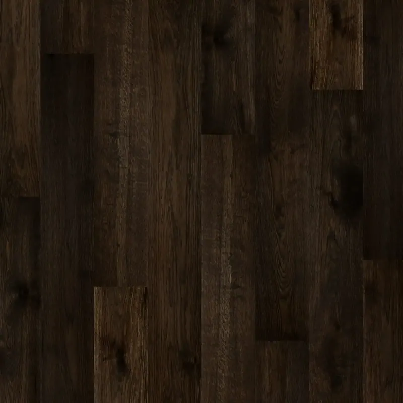 DuChateau Riverstone Seine European Oak Engineered Hardwood, installed in a room