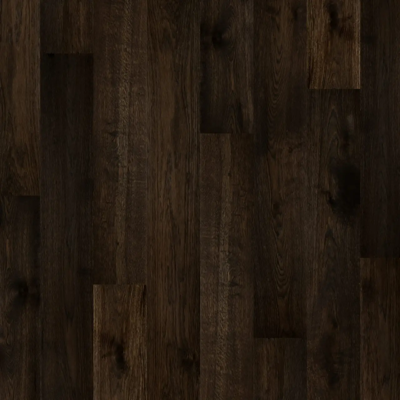 DuChateau Riverstone Seine European Oak Engineered Hardwood, installed in a room