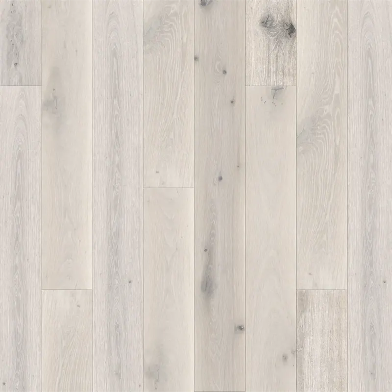 DuChateau Global Winds Sirocco European white oak Engineered Hardwood, installed in a room