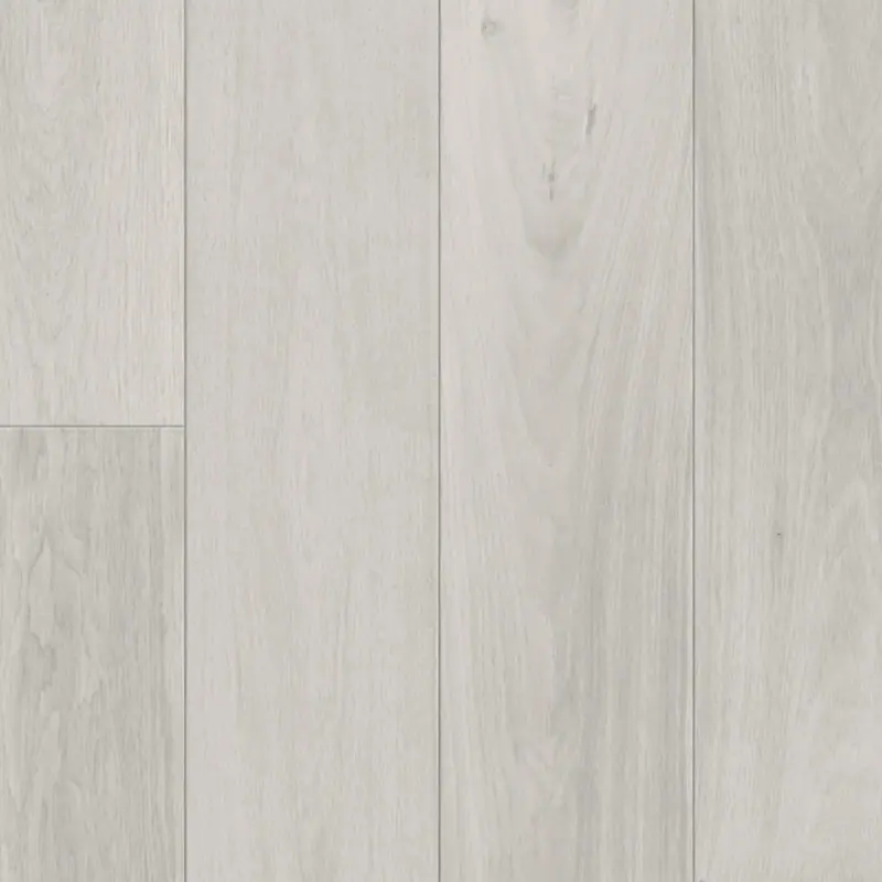 DuChateau Societe Ciel European White Oak Engineered Hardwood, installed in a room