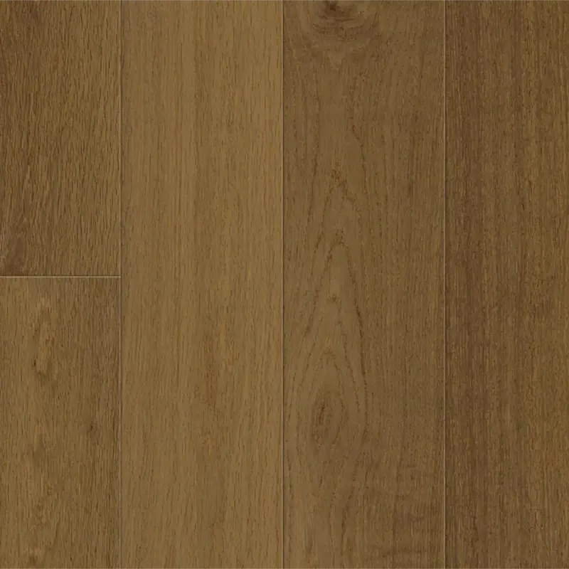 DuChateau Societe Maro European White Oak Engineered Hardwood, installed in a room
