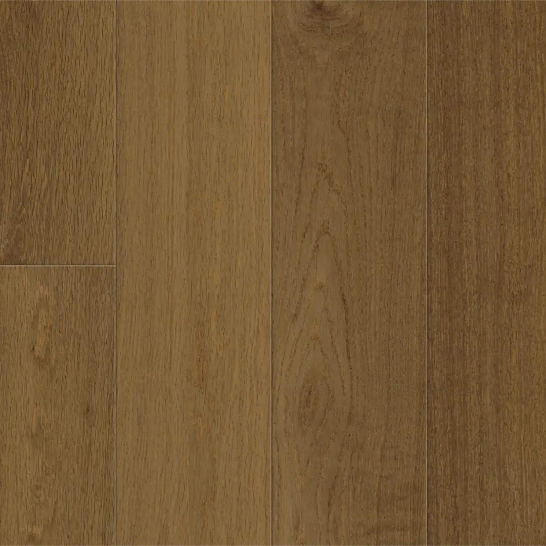 DuChateau Societe Maro European White Oak Engineered Hardwood, installed in a room