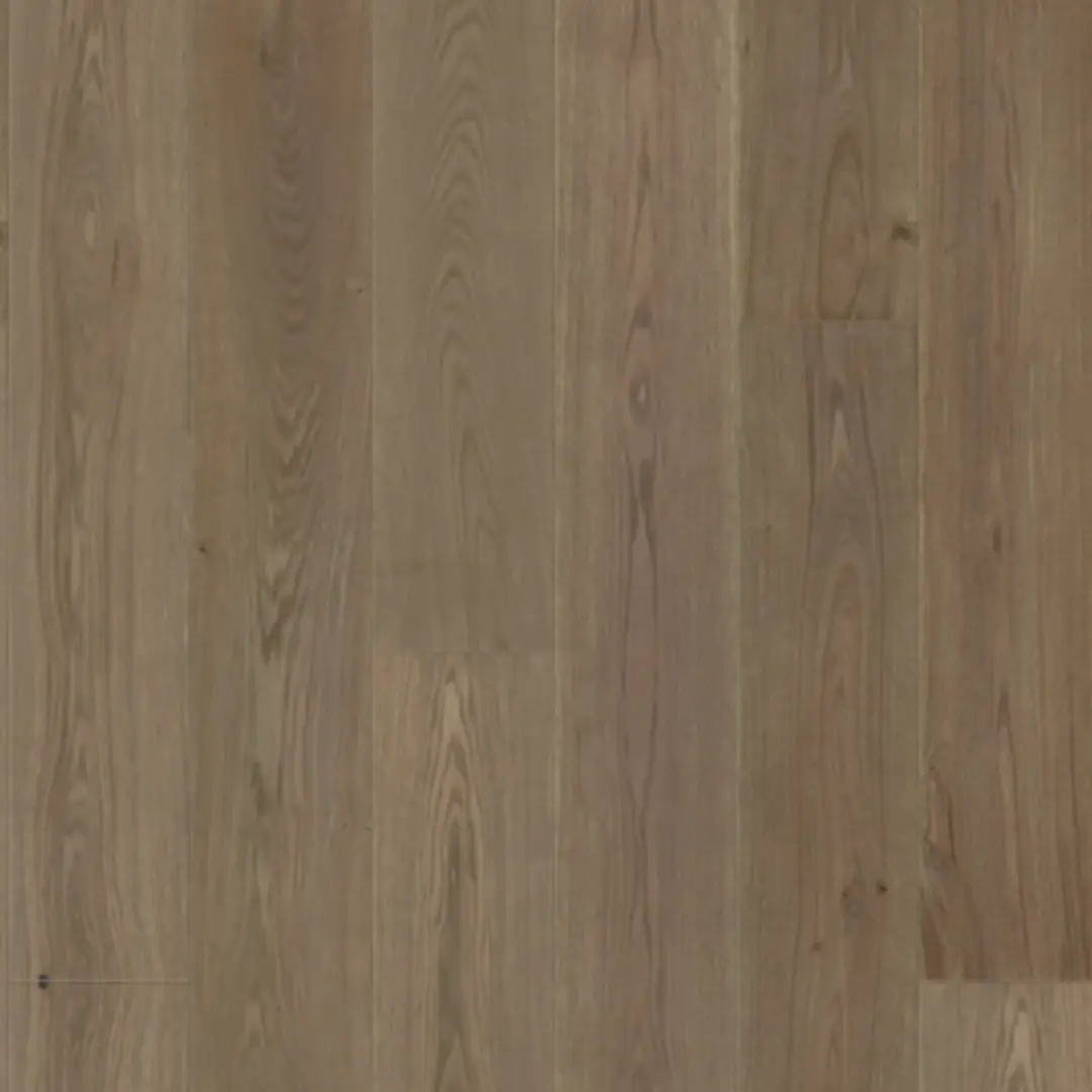 DuChateau Societe Nouv European White Oak Engineered Hardwood, installed in a room