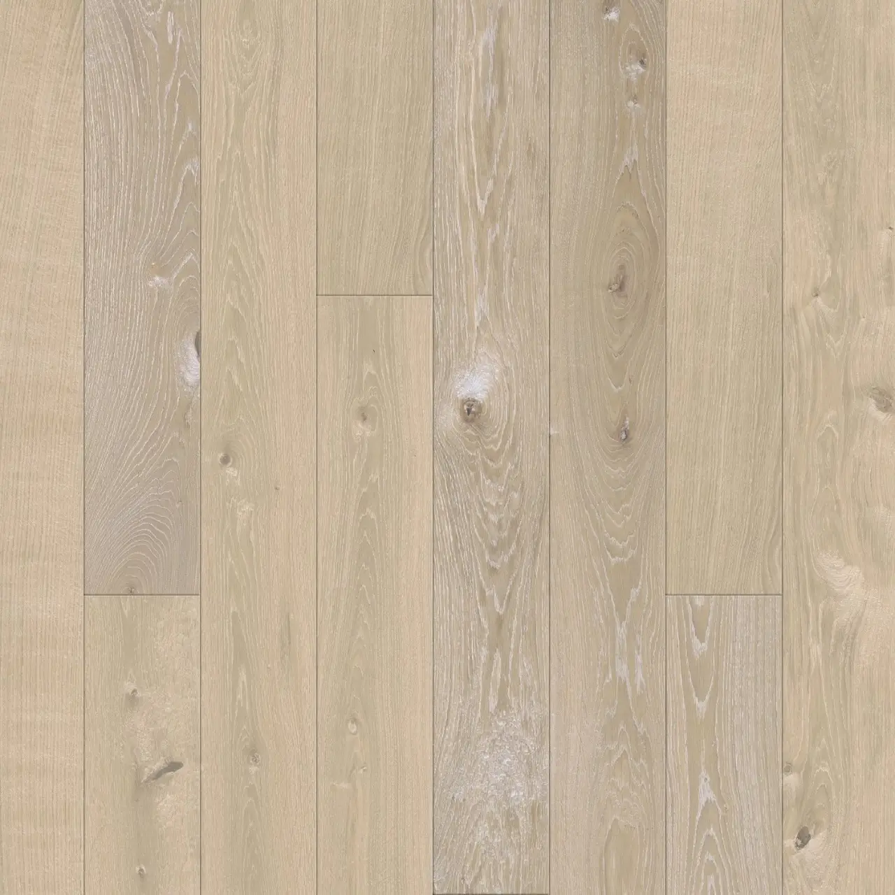 DuChateau Atelier Sun Glint European Oak Engineered Hardwood, installed in a room
