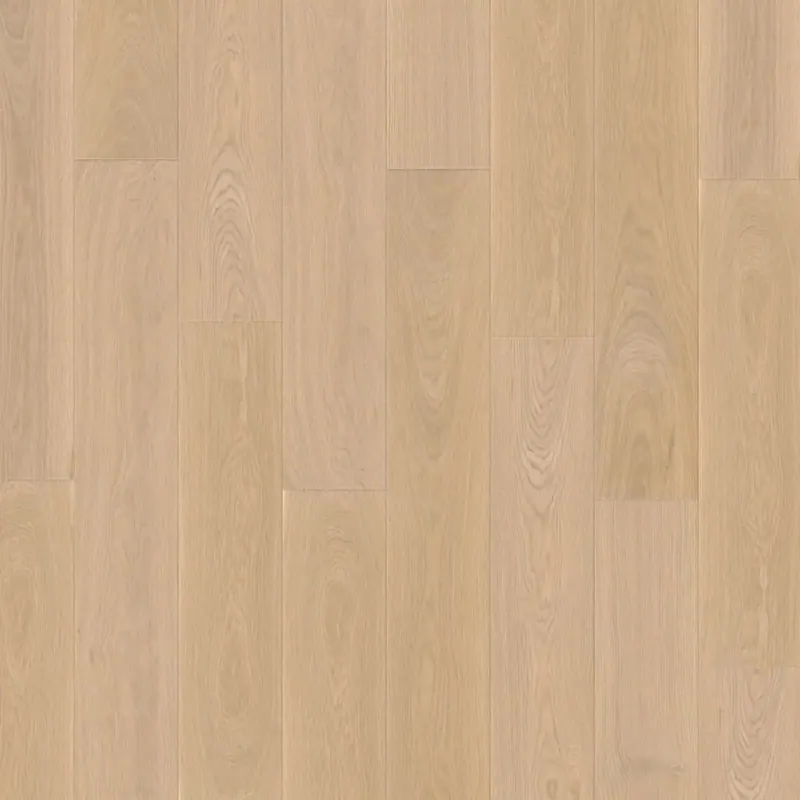 DuChateau Vernal Agno European White Oak Engineered Hardwood, installed in a room
