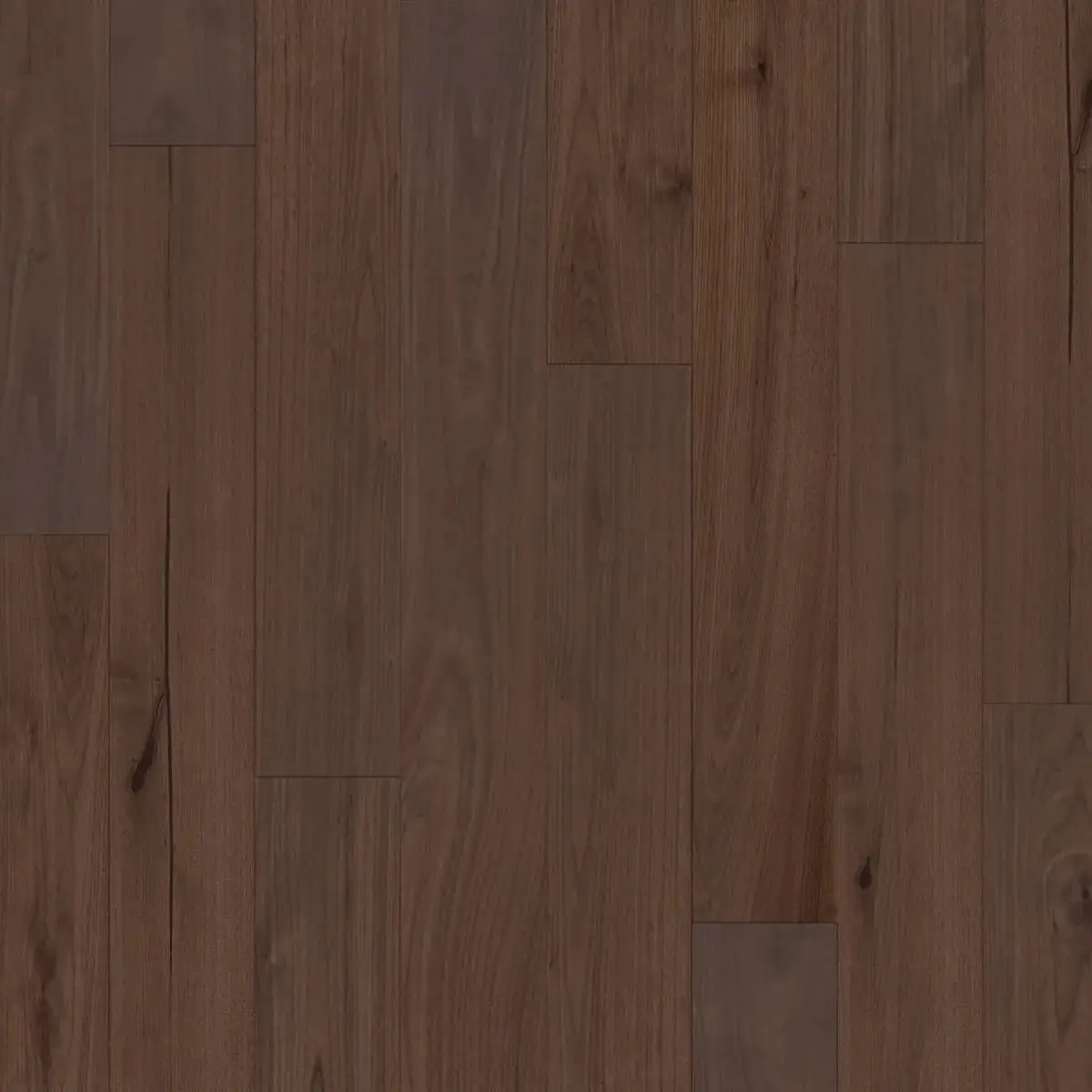 DuChateau Vernal American Walnut Engineered Hardwood, installed in a room