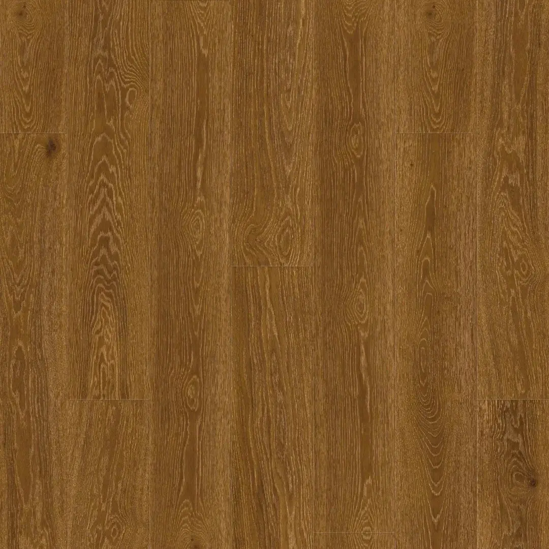 DuChateau Vernal Monte Bre European White Oak Engineered Hardwood, installed in a room