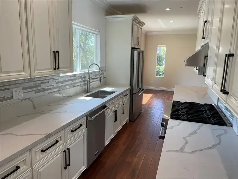 Garrison Exotics Gold – Acacia Engineered Hardwood, installed in a room